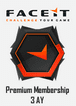 Faceit 3 Ay Premium Üyelik