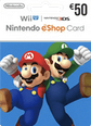 Nintendo eShop Gift Cards DE 50 Euro