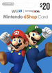 Nintendo eShop Gift Cards US 20 Dolar