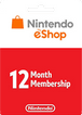 Nintendo eShop Gift Cards 12 Month Membership US