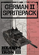 Hearts of Iron 3 German 2 Spritepack DLC PC Key