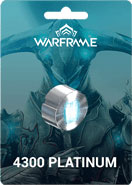 Warframe 4300 Platinum