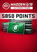 Madden NFL 19 Ultimate Team 5850 Points Pack Origin Key