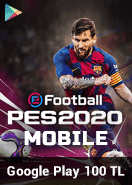 Google Play 100 TL eFootball PES 2020 Mobile