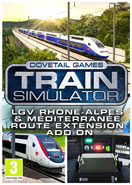 Train Simulator LGV Rhone-Alpes Mediterranee Route Extension Add-On DLC PC Key