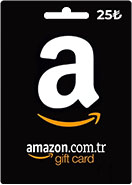 Amazon Hediye Kartı 25 TL