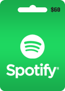 Spotify Gift Card 60 USD