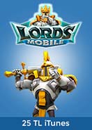 Apple Store 100 TL Lords Mobile