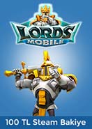 Steam Cüzdan Kodu 100 TRY Lords Mobile