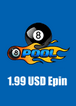8 Ball Pool 1.99 USD Epin