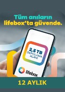 Lifebox 12 Aylık 2,5 TB