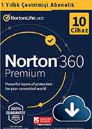 Norton 360 Premium 10 Cihaz / 1 Yıl Dijital Lisans + 75 GB Bulut Yedek